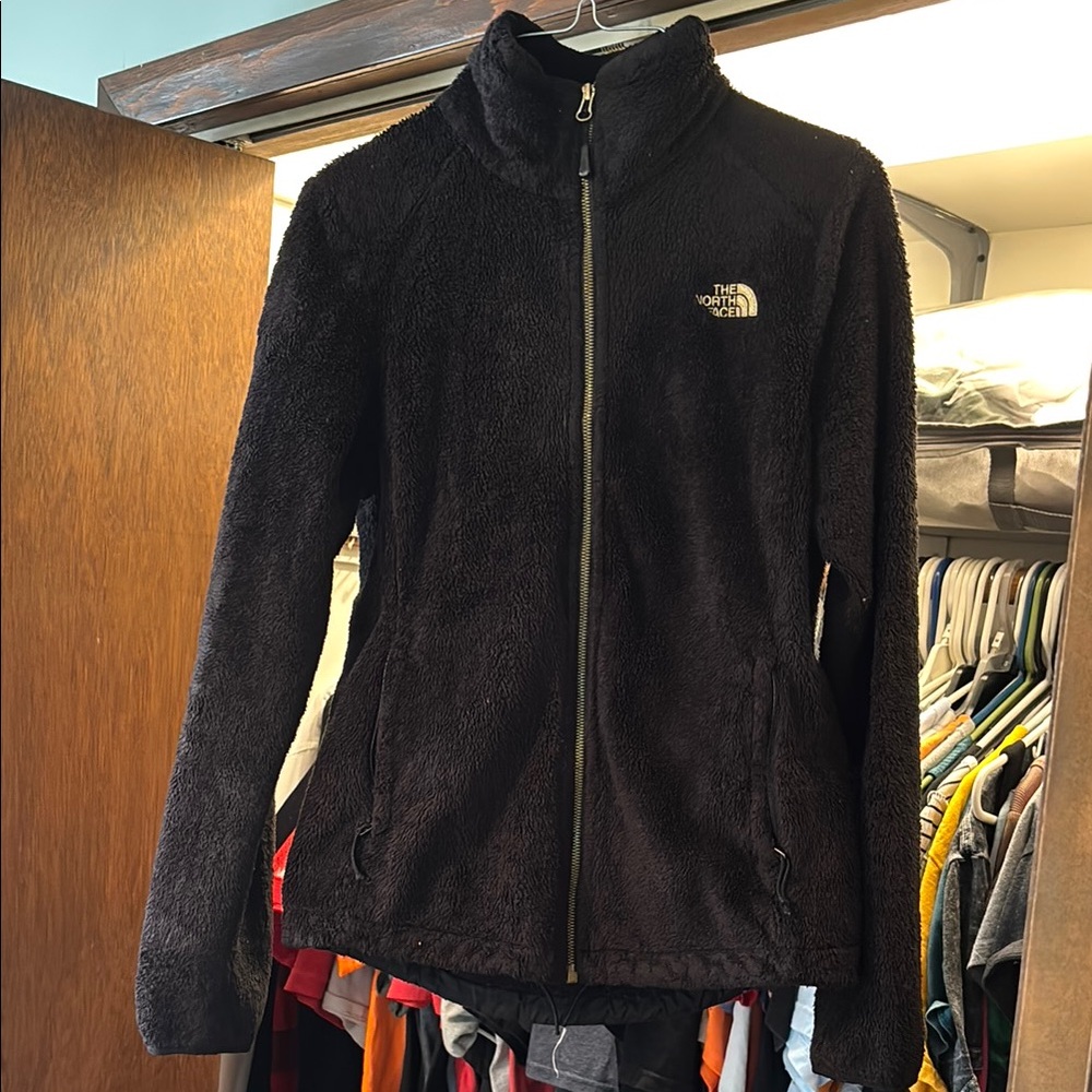 The North Face Black Teddy Jacket Cozy Fleece Outerwear